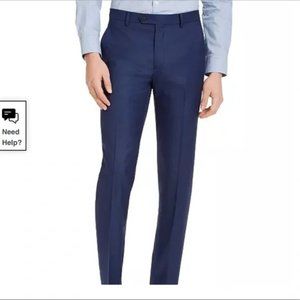 Men's Alfani Navy Blue Slim Fit Dress Pants 32x30